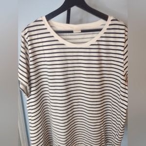 H&M basic striped shirt size XL